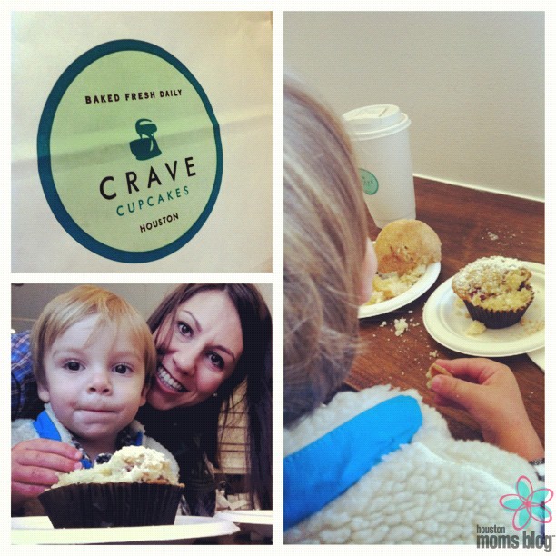 Celebrating my son's 2nd birthday with Crave's breakfast cupcakes {January 4, 2013}