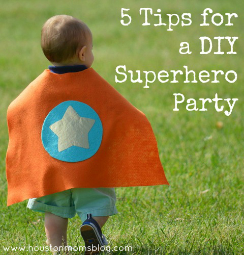 5 Tips for a DIY Superhero Party