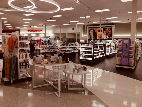 Target's cosmetics department. 