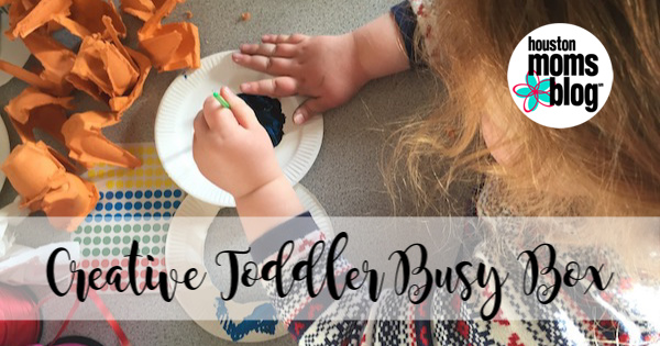 Creative Toddler Busy Box for Families on the Go | Houston Moms Blog