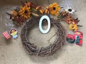 Easy Fall Crafting:: DIY Wreath and Halloween Sensory Bin