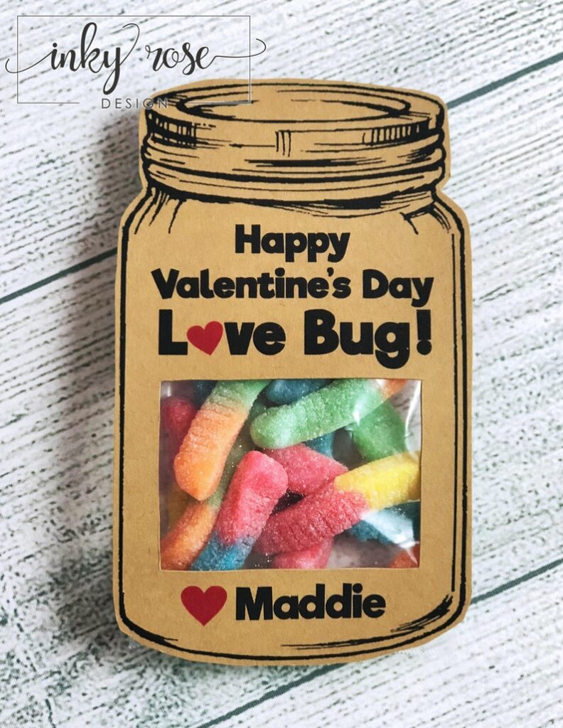Valentine's Day card Love Bug 