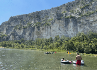Chalk Bluff in Texas Hill Country