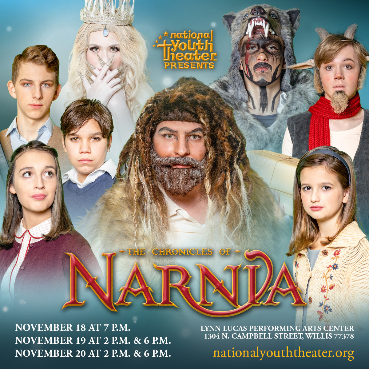 The cast of Narnia